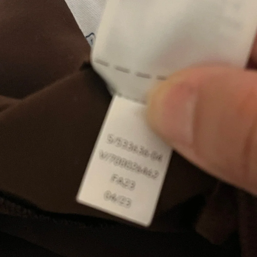 Athleta Endless High Rise Pant Woodland Brown Tapered Stretch Trouser 8 533636 - Picture 8 of 12